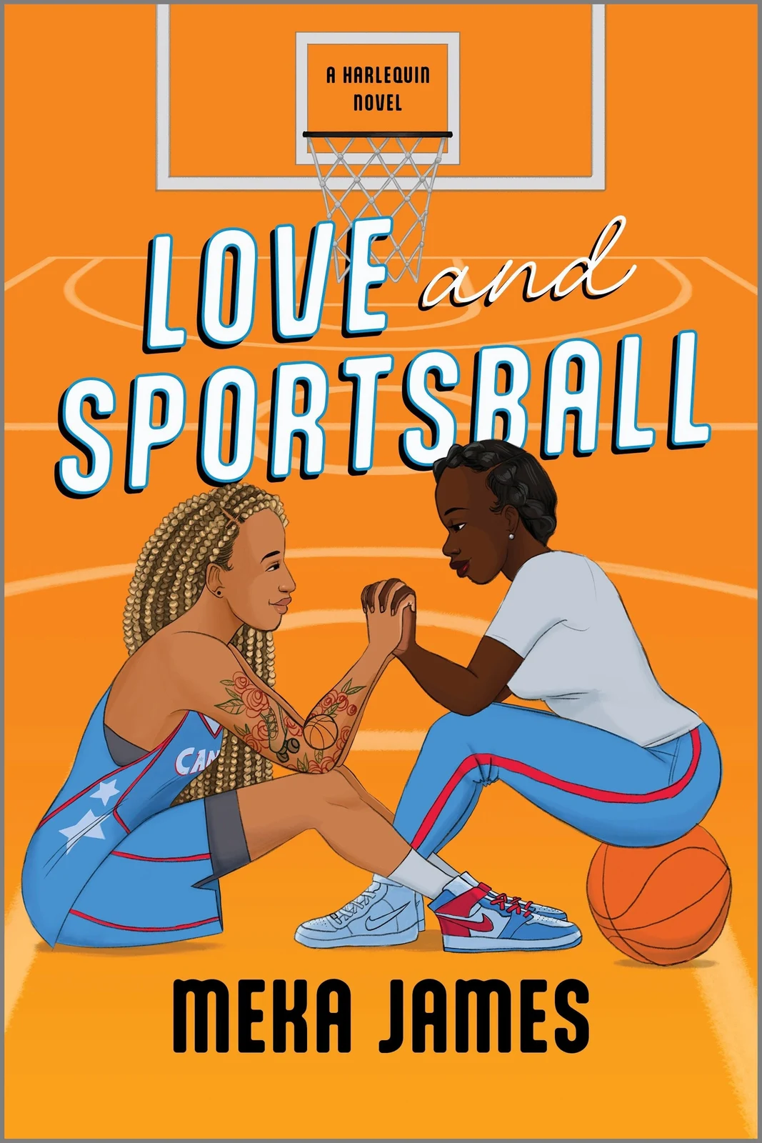 Cover of Love and Sportsball by Meka James