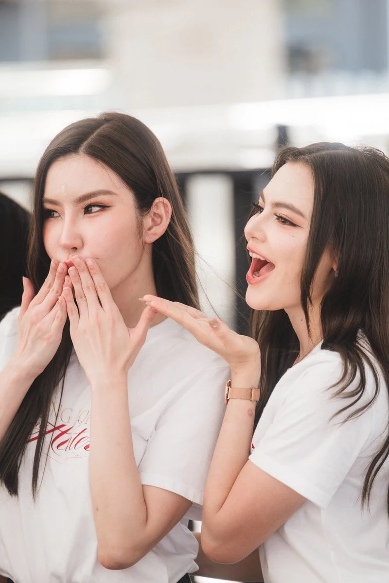 Ize Papichaya and Marissa Lloyd together in official Falling for My Hater promotional photography